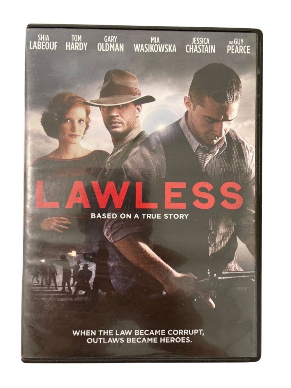 Lawless DVD 2012 Outlaws True Story Action Adventure Movie Anchor Bay TWC